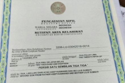 Persyaratan Pengajuan Akta Kelahiran